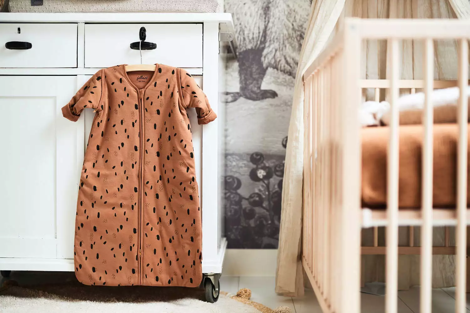 Jollein Linen Sleeping Bag With Detachable Sleeves 90cm 20 Jollein Linen Sleeping Bag With Detachable Sleeves 90cm