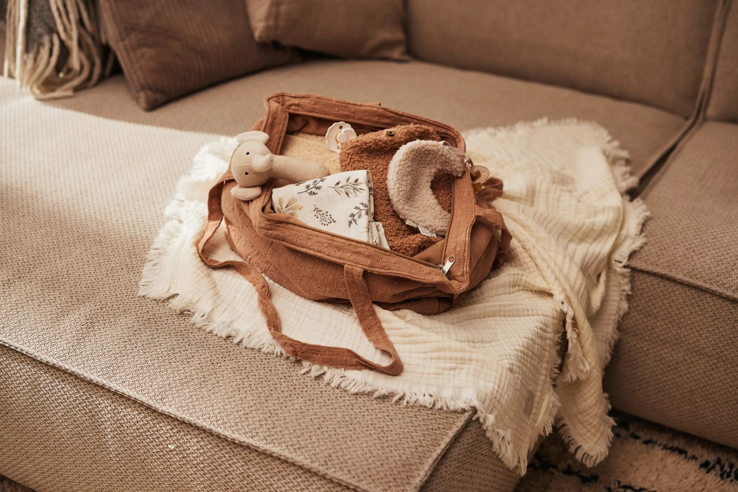 Jollein Blanket Muslin Fringe 120 X 120 Cm 19 Jollein Blanket Muslin Fringe 120 X 120 Cm