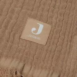 Jollein Blanket Muslin Fringe 120 X 120 Cm 21 Jollein Blanket Muslin Fringe 120 X 120 Cm