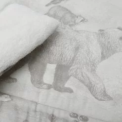 Jollein Playpen Mat 75x95cm - Forest Animals Linen