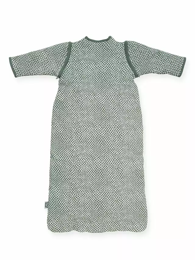 Jollein Linen Sleeping Bag With Detachable Sleeves 90cm 4 Jollein Linen Sleeping Bag With Detachable Sleeves 90cm