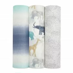 Linen Aden & Anais Swaddle Bamboo 3 Pack