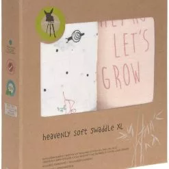 Lässig Heavenly Soft Bamboo Swaddle 2 Pack