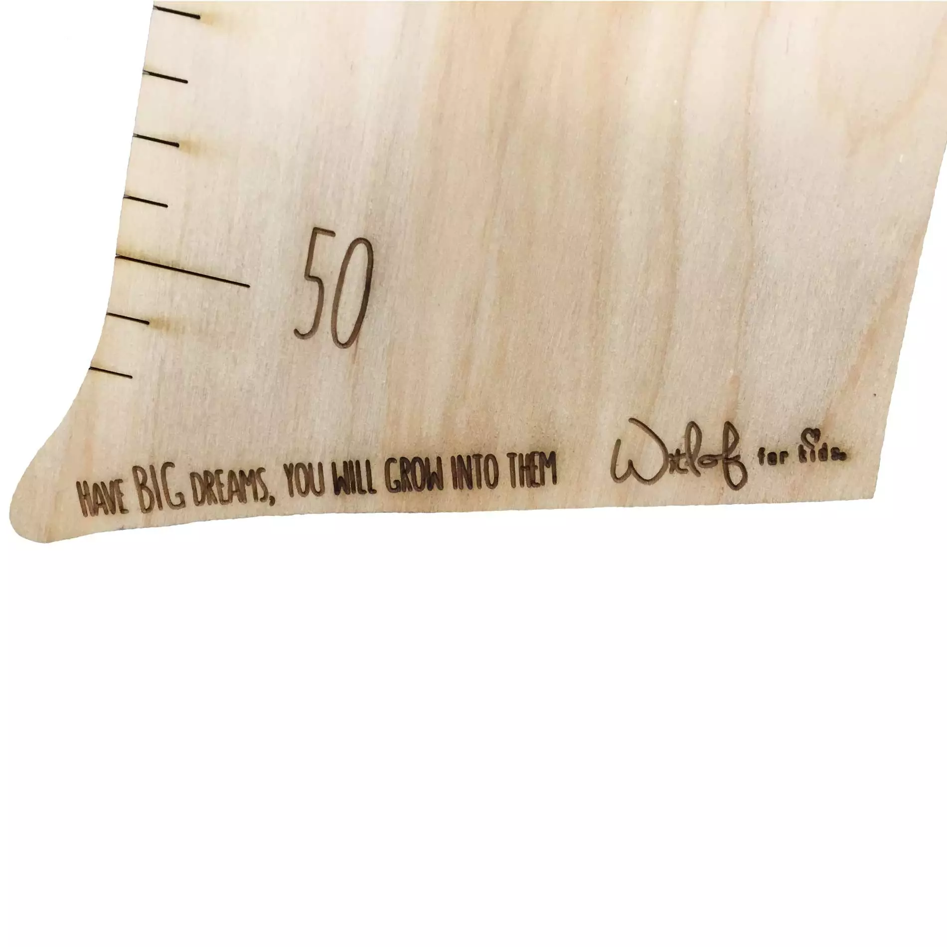 Witlof For Kids Grow Chart Wood Tree 'Have Big Dreams' Junior Furniture 7 Witlof For Kids Grow Chart Wood Tree 'Have Big Dreams' Junior Furniture