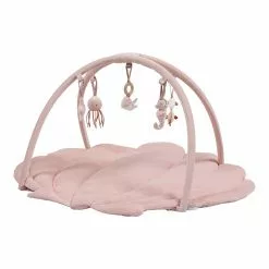 Little Dutch Linen LD Shell Playmat With Bow