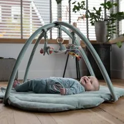 Little Dutch Linen LD Shell Playmat With Bow