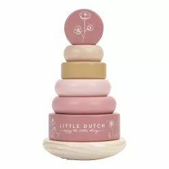 Little Dutch LD Wooden Rocking Ring Stacker Toys