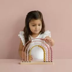 Little Dutch LD Wooden Rainbow Abacus Toys