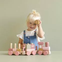 Little Dutch LD Wooden Stacking Train