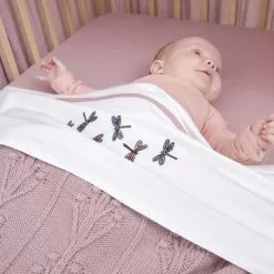 Meyco Linen Blanket Romantic Flower 100x150cm