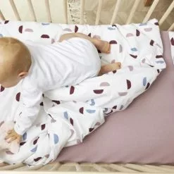 Meyco Duvet Cover 100 X 135 Shapes Lilac Linen