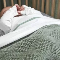 Meyco Organic Diamond Blanket Linen 12 Meyco Organic Diamond Blanket Linen