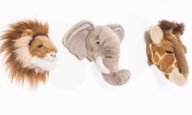 Wild & Soft Wall Trophy Safari Gift Box Décor 6 Wild & Soft Wall Trophy Safari Gift Box Décor