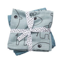 Done By Deer Swaddle 2 Pack Linen