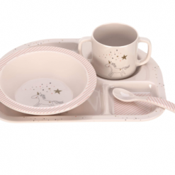 Lässig Mealtime Essentials Dinner Set Melamine / Silicone Lassig