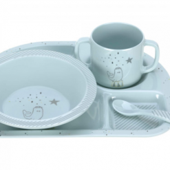 Lässig Mealtime Essentials Dinner Set Melamine / Silicone Lassig