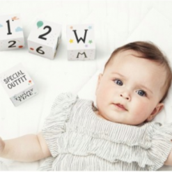 Milestone Baby Age + Moment Blocks 8 Milestone Baby Age + Moment Blocks