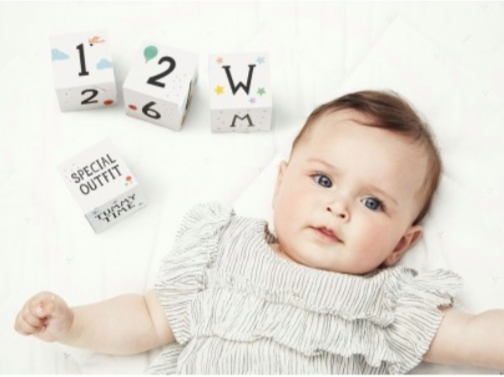 Milestone Baby Age + Moment Blocks 5 Milestone Baby Age + Moment Blocks