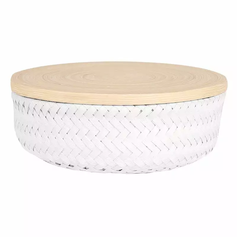 Handed By Wonder Basket With Bamboo Lid- Med Baby Furniture 4 Handed By Wonder Basket With Bamboo Lid- Med Baby Furniture