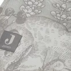 Jollein Playpen Mat 75x95cm - Forest Animals Linen
