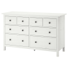 Ikea Hemnes Chest 8 Drawers White Baby Furniture