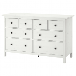 Ikea Hemnes Chest 8 Drawers White Baby Furniture