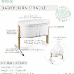 BabyBjörn Cradle White 8 BabyBjörn Cradle White