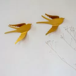 Kids Depot Bibi Set Wall Birds Gold