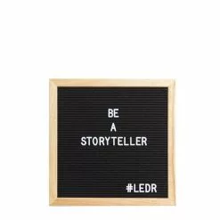 Cotton Ball Lights Letter Board 30 X 30 Décor