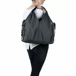 Lässig Lassig Baby Bag Neckline Bag Spin Dye Black
