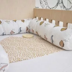 Linen Meyco Organic Bumper + Cover Sea 10 Linen Meyco Organic Bumper + Cover Sea