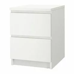 Ikea Junior Furniture Malm Pedestal 2 Drawers