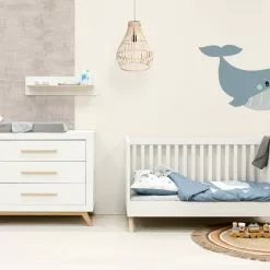 Baby Furniture Bopita Fenna Cot Bed 140 X 70