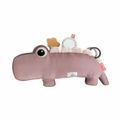 Done By Deer Linen Tummy Time Activity Toy Croco
