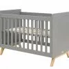 Bopita Fenna Cot 60 X 120 Grey/ Natural Baby Furniture 2 Bopita Fenna Cot 60 X 120 Grey/ Natural Baby Furniture