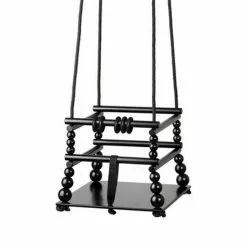 Done By Deer Wooden Swing Black