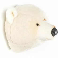 Wild & Soft Décor Wall Trophy Polar Bear