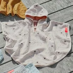 Done By Deer Bath Poncho Sea Friends