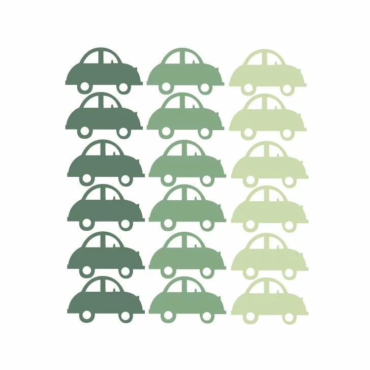 LM Baby Art Décor Wall Stickers Cars 4 LM Baby Art Décor Wall Stickers Cars