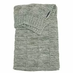 Linen Meyco Blanket Block Mixed 75 X100