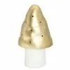 Heico Light Toadstool Small Gold Décor