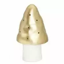 Heico Light Toadstool Small Gold Décor