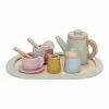 Little Dutch Toys LD Wooden Tea Set Multi Colour 1 Little Dutch Toys LD Wooden Tea Set Multi Colour