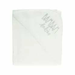 BamBam Hooded Towel White