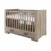 Kidsmill Lodge Grey Oak Cot-Bed 70x140 Incl. 2 Drawers Baby Furniture