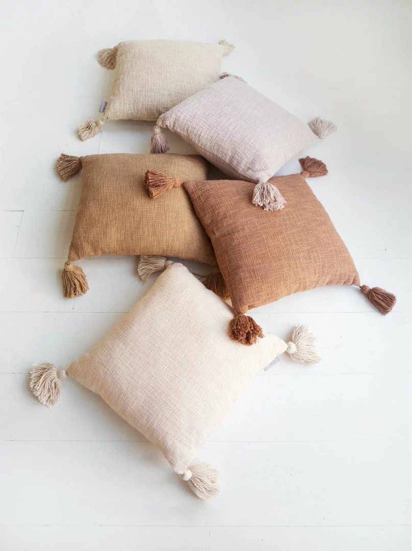 G'Round Linen Slub Cushion 45 X 45