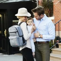 Skip Hop Bath & Changing Backpack Signature Heather Grey Melange