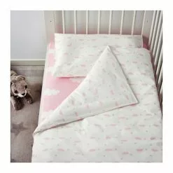 Ikea Duvet Cover Clouds Himmelsk 3-Piece Linen