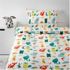 Ikea Duvet Set Lattjo Animals Linen