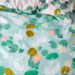 Linenhouse Linen Duvet Cover Set Swanning Around